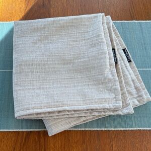 Pair of Dwell Studios pillow covers (2) 21”x21”